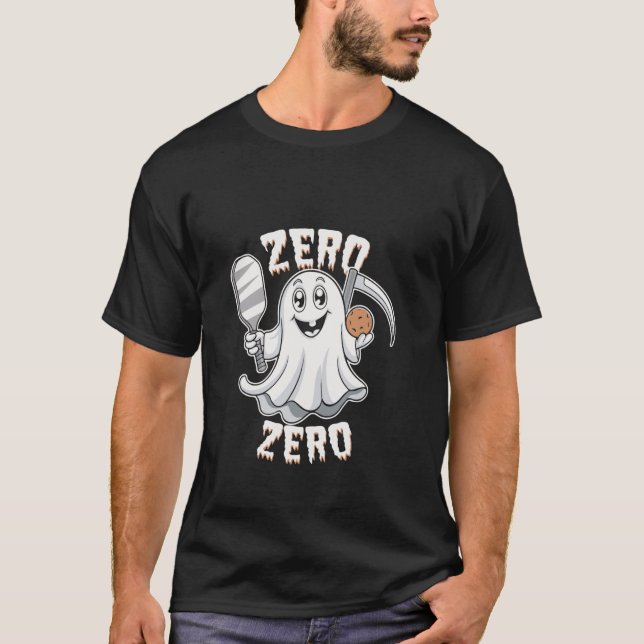 Camiseta Zero Zero Divertido Pickleball Encanto de Amante F (Frente)
