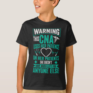 Camiseta Zertifizierte Pflegeistentin Geschenk Cna Nurse