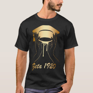 Camiseta Zeta 1920 afro-americano Hbcu historicamente negro