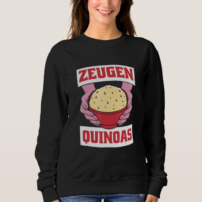 Camiseta Zeugen Quinoas Vegan Organic Quinoa Gastro (Frente)