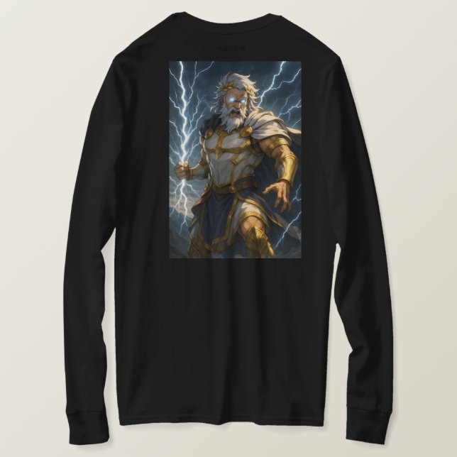 Camiseta Zeus (Verso do Design)