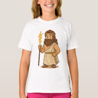 Zeus de Desenho Animado Fofo – Deus do Trovão da M