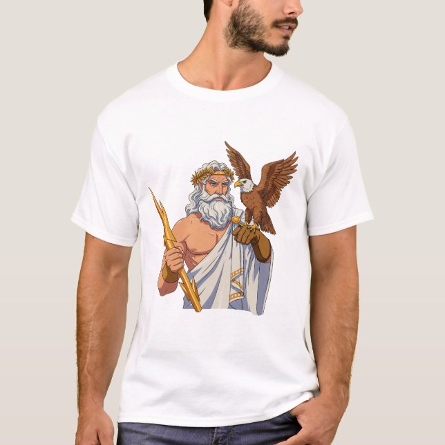 Camiseta Zeus god of the sky (Frente)
