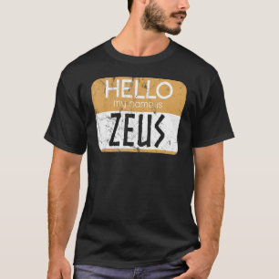 Camiseta Zeus Mitologia Grega Antigo Deus Grego Mito Grego