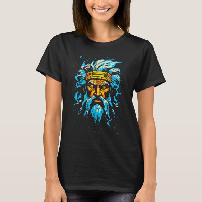 Camiseta Zeus Mitologia Grega Deus do Céu (Frente)