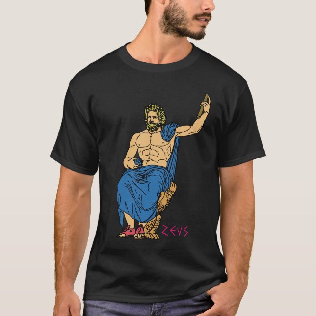 CAMISETA ZEUS O REI GREGO DEUS (Frente)
