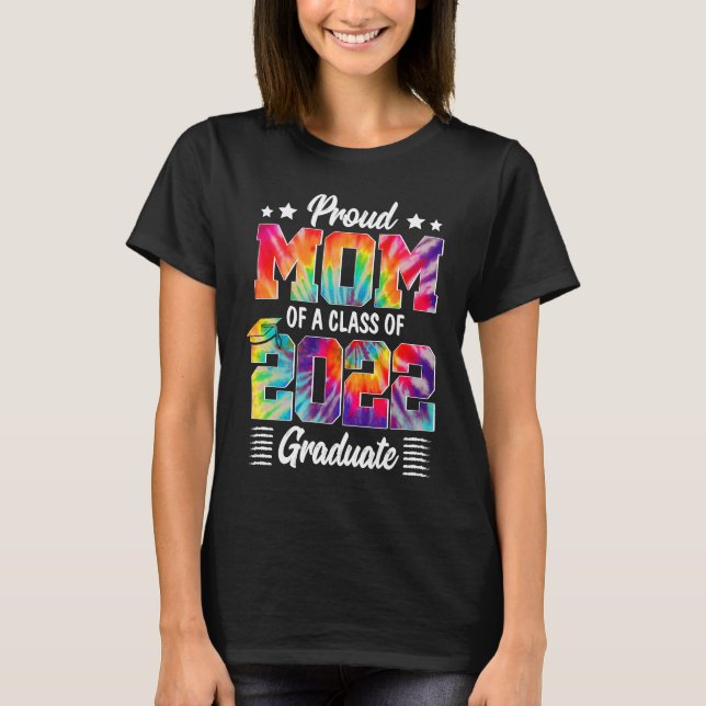 Camiseta ZG1P Orgulhosa Mãe De Classe 2022 Mãe Gra (Frente)