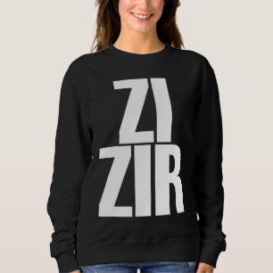 Camiseta Zi Zir Grandes Pronomes Não Binários Óbvios
