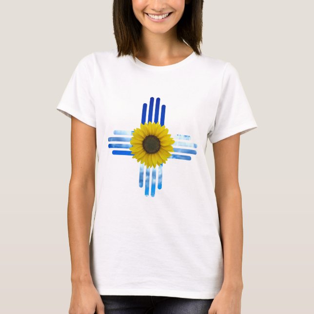 Camiseta Zia Sky e Sunflower (Frente)