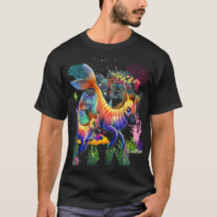 Camiseta Zibra, oceano marinho submarino em Zibra, em Cuta,