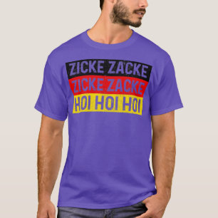 Camiseta Zicke Zacke Hoi Oktoberfest Partido Alemão da Band