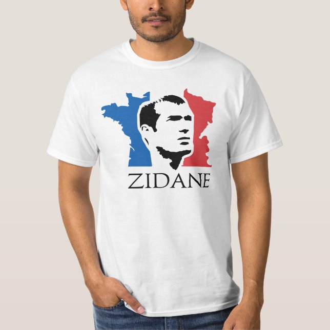 Camiseta Zidane - França (Frente)