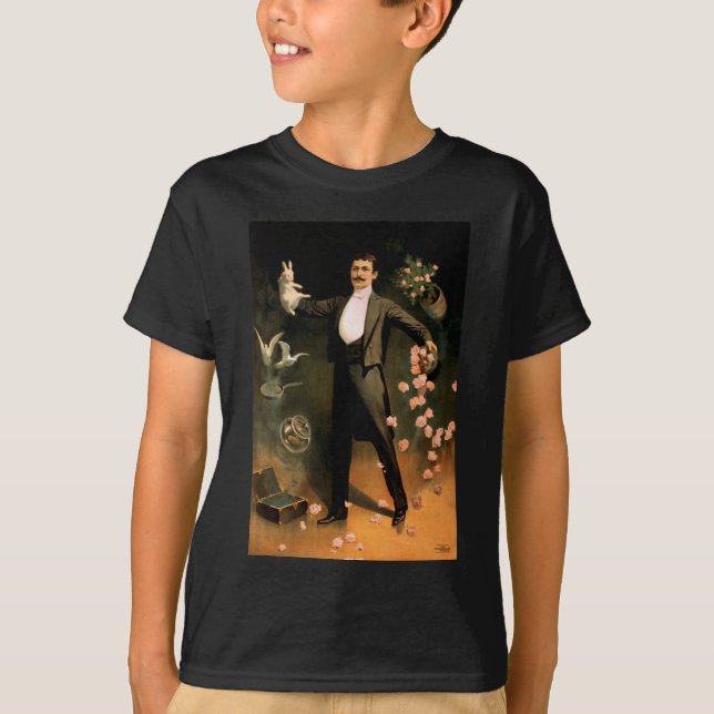 Camiseta Zig de Zan que executa com os coelhos e os rosas (Frente)