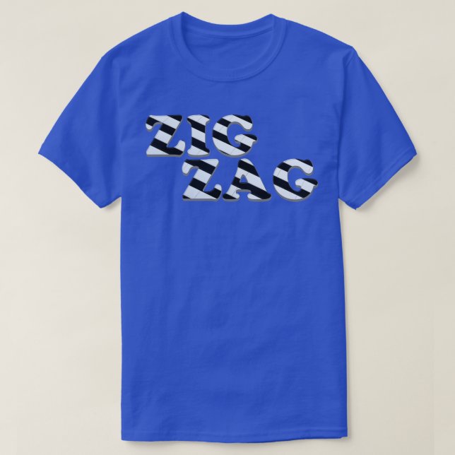 CAMISETA ZIG ZAG (Frente do Design)