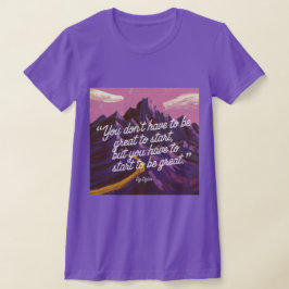 Camiseta Zig Ziglar Productivity Cote T Shirt