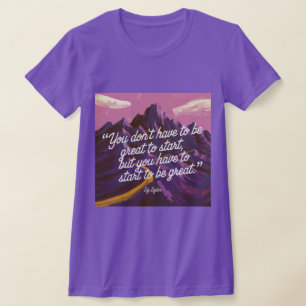 Camiseta Zig Ziglar Productivity Cote T Shirt