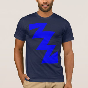 Camiseta Ziguezague - azul