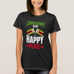 Camiseta Zimbábue Bandeira do Zimbábue