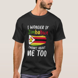 Camiseta Zimbábue Bandeira do Zimbábue