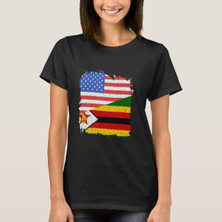 Camiseta Zimbábue Roots EUA América Zimbábue F