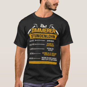 Camiseta Zimmerer Lista de Preços Salariais Horários List