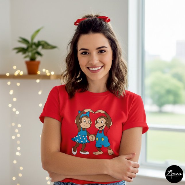 Camiseta Zina, Mimo, and the sign of love (Criador carregado)