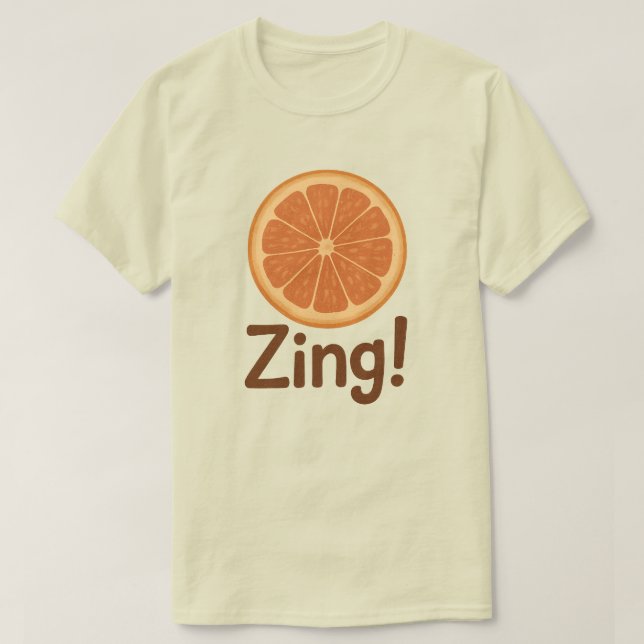 Camiseta Zing! (Frente do Design)
