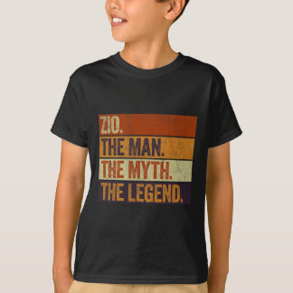Camiseta Zio O Homem O Mito A Lenda Engraçado Retrô Padre