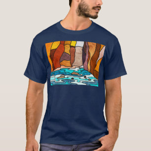 Camiseta Zion estreita Arte