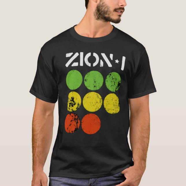 Camiseta Zion eu paro luzes (Frente)