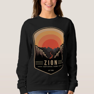 Camiseta Zion National Park Retro Vintage