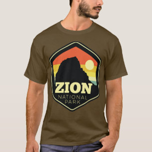 Camiseta Zion National Park Southern Utah Vintage Sunset