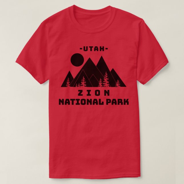 Camiseta Zion National Park Utah (Frente do Design)