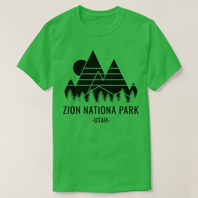 Camiseta Zion National Park Utah 2 (Frente do Design)