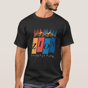 Camiseta Zion National Park Utah Canyon Souvenir Hiking Cam
