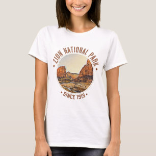 Camiseta Zion National Park Utah EUA aflora-se ao ar livre