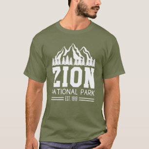 Camiseta Zion National Park Utah EUA Fora do Caminho