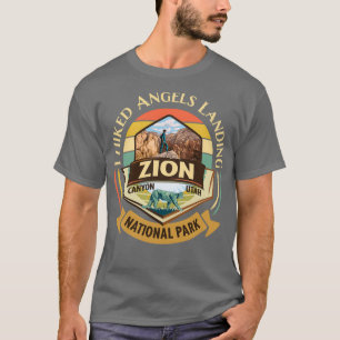 Camiseta Zion National Park Utah I Caminhou Anjos Aterrissa