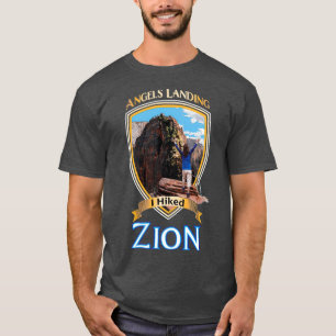 Camiseta Zion National Park Utah I Caminhou Anjos Aterrissa