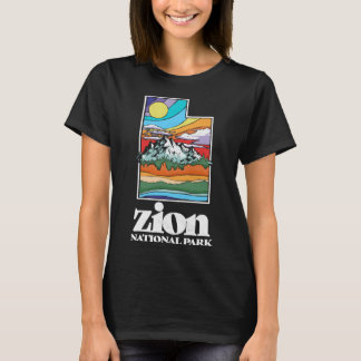 Camiseta Zion National Park Utah Vintage Nature Outdoor