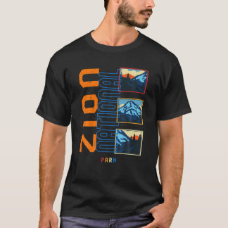 Camiseta Zion National Park Wildlife Outdoor Trip Adventure