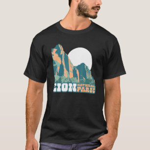 Camiseta Zion National Park WPA Poster Style Graphic Utah 1