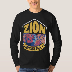 Camiseta Zion Nationalpark Retro