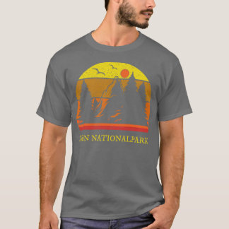 Camiseta Zion Nationalpark Retro Vintage