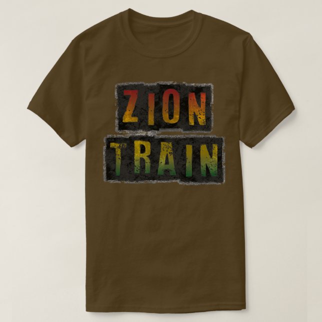 Camiseta zion train (Frente do Design)