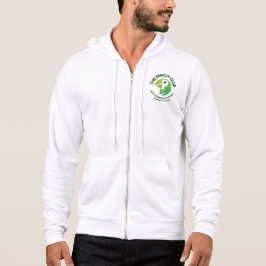 Camiseta Zip Hoodie, de 50 anos, do Clube de Papagaio