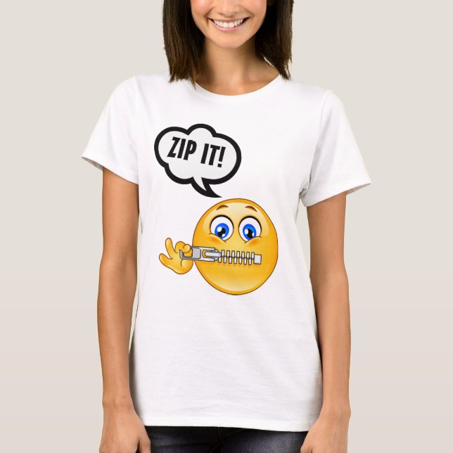Camiseta ZIP IT TShirt (Frente)