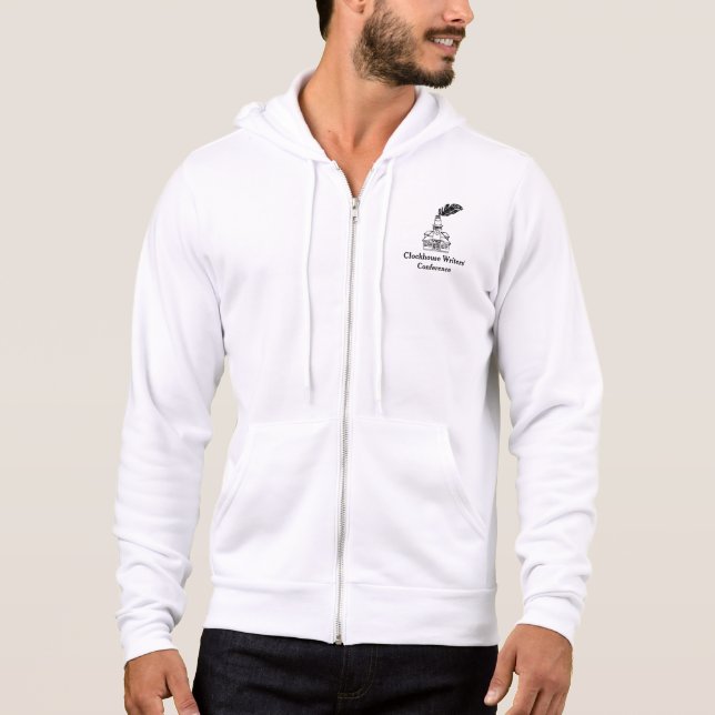 Camiseta Zip Sweatshirt de Cheio masculino (Frente)