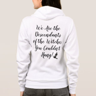 Camiseta Zip-Up dos Descendentes de Bruxas de Salem
