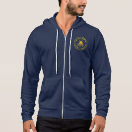 Camiseta Zip Up Pack 746 Adultos do logotipo frontal